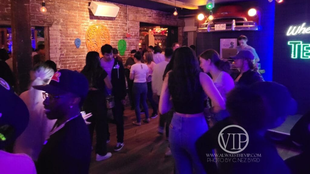 Fat Taco Hoboken view of the dance floor and guests dancing - The Best Clubs, Party Bars, And Nightlife in Hoboken NJ - Photo By C Nez Byrd - Always The VIP