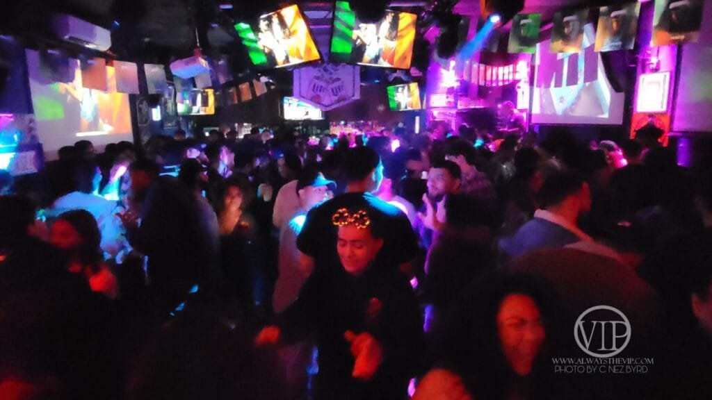 The Shannon Hoboken view of the party and crowded dance floor in the rear section - The Best Clubs, Party Bars, And Nightlife in Hoboken NJ - Photo By C Nez Byrd - Always The VIP